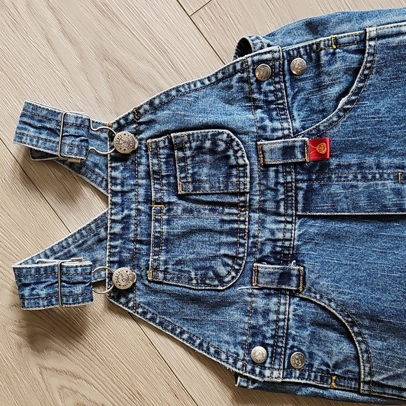 Vintage Krickets Denim Overalls, 18 Months - Picture 2 of 12